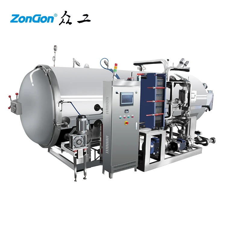 Rotary Type Steam Retort